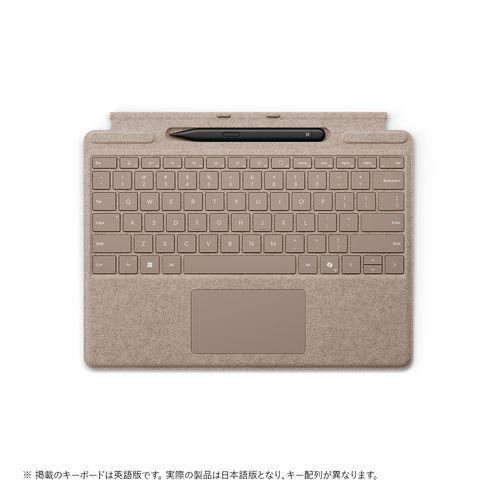 Surface Pro キーボードとスリムペン 8X6-00163 [デューン]の商品画像（Yahoo!ショッピング）