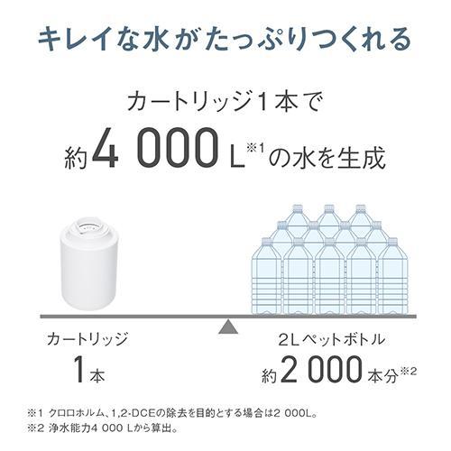 パナソニック(Panasonic) TK-CJ24W ホワイト 浄水器 : イーベスト