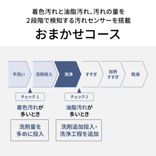 パナソニック(Panasonic) NP-TZ500-W(ホワイト) 食器洗い乾燥機 食洗機 食器点数40点｜ebest｜07