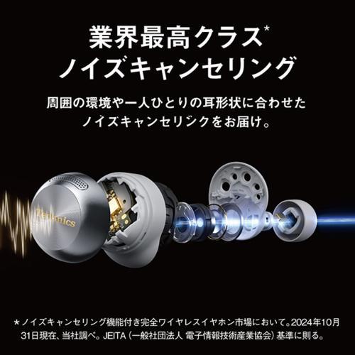 Technics(テクニクス) EAH-AZ100-S(シルバー) 完全ワイヤレス Technics(テクニクス) EAH-AZ100-S(シルバー) 完全ワイヤレス