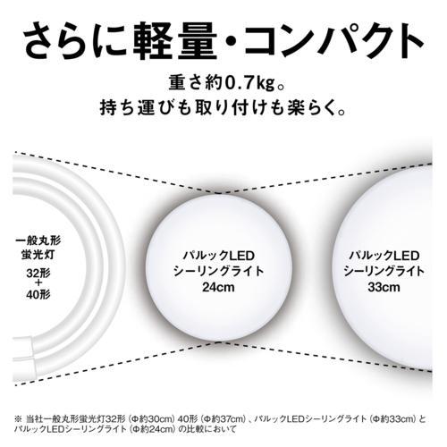 パナソニック(Panasonic) LE-RCS08D2 パルック LEDシーリングライト コンパクト 240mm 壁スイッチ専用 8畳用の画像