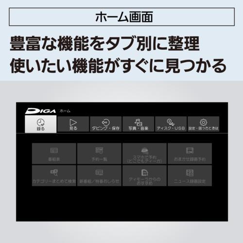 パナソニック Panasonic DMR-2W203 DIGA どこでもディーガ ブルーレイ