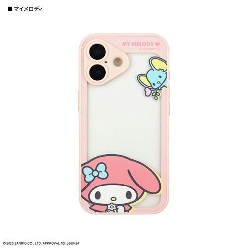 グルマンディーズ (gourmandis) SANG-579MM マイメロディ サンリオキャラクターズ IIIIfit プランプフレーム iPhone17 対応 ケース