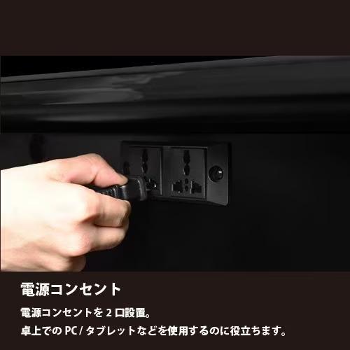 LOOZER(ルーザー) LOOZER SMART TABLE STB65 BLACK ワイヤレス充電 1