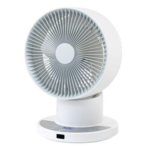 山善(YAMAZEN) YKAR-ZX151-W(ホワイト) 15cmDCサーキュレーター 全分解 上下左右首振り リモコン付 ...