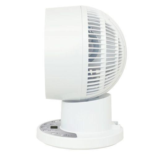 山善(YAMAZEN) YKAR-ZX151-W(ホワイト) 15cmDCサーキュレーター 全分解 上下左右首振り リモコン付 ...