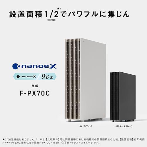 【外箱つき】Panasonic 空気清浄機 ホワイト パナソニック F-VC70XL-W [ホワイト] 価格比較 - 価格.com