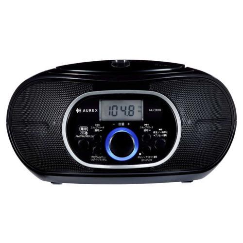 東芝(TOSHIBA) AX-CW10-K ブラック CDラジオ Bluetooth受信機能 Am/FM
