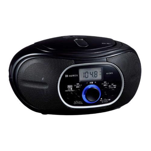 東芝(TOSHIBA) AX-CW10-K ブラック CDラジオ Bluetooth受信機能 Am/FM