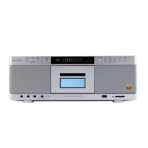 Aurex(オーレックス) AX-KCR90S シルバー SD・USB・CDラジオカセット