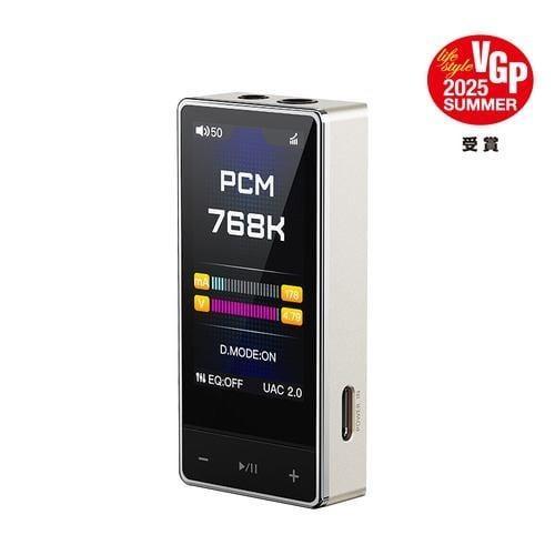 FiiO(フィーオ) FIO-QX13-G チタニウムゴールド USB DAC内蔵