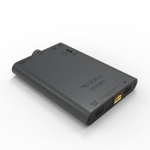 iFI-Audio(アイファイオーディオ) IFI-HIP-DAC3-B ブラック ポータブル・ハイレゾDAC/ヘッドフォン・アンプ hip dac 3の画像