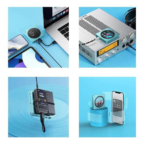FiiO(フィーオ) FIO-SSDISC-L ブルー Snowsky DISC デジタルオーディオ