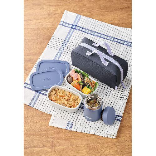 サーモス(THERMOS) JEH-800-GNV グレーネイビー 真空断熱スープランチ