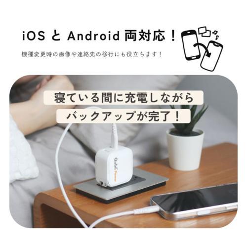 maktar MKPQP45-W ホワイト Qubii Power USB-C USB充電器 充電と同時に
