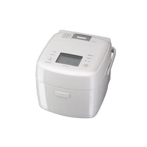三菱(MITSUBISHI) NJ-SE06H-W 白亜麻 IHジャー炊飯器 炭炊釜 3.5合