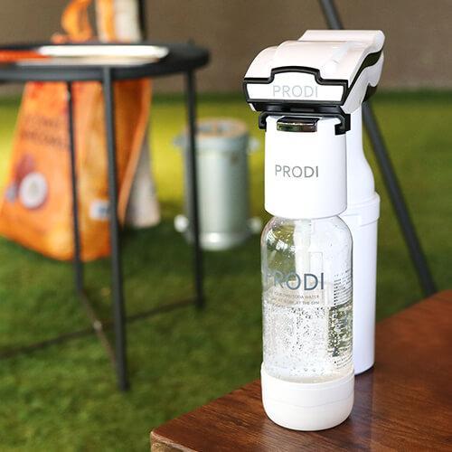 PRODI（プロディ） PRODI ソーダガン ホワイト 家庭用炭酸飲料メーカーの画像
