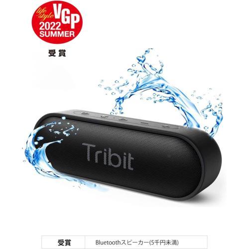 Tribit ワイヤレススピーカー ブラック Tribit XSound Go IPX7 防水対応 Bluetoothスピーカー : イーベスト