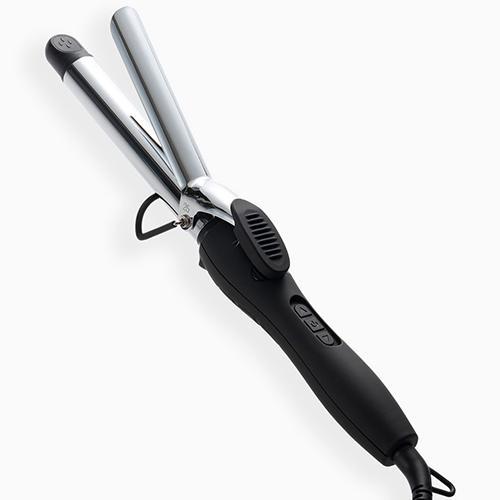 Lenz カールヘアアイロン 7本 SALONMOON(サロンムーン) SLM825 ブラック ミラーダブルイオン