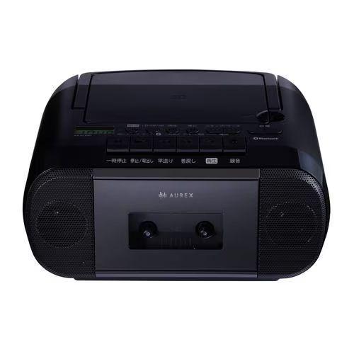 東芝(TOSHIBA) AX-KCR80-K ブラック CDラジカセ CDラジオカセット