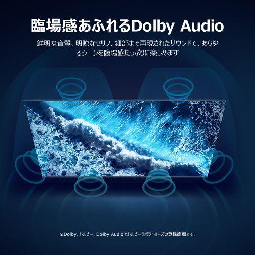 TCL(ティーシーエル) 43P6K 43V型 4K 液晶テレビ P6Kシリーズ GoogleTV