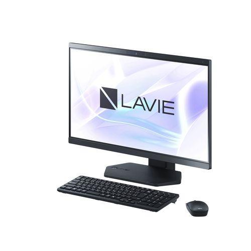 【NEC LAVIE】23.8型一体型PC Win10 キーボード付 NEC PC-A2355JAB LAVIE A23 23.8型 Core i5/16GB/512GB/Office+365