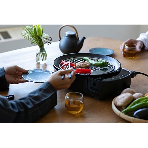 シロカ(siroca) SQ-D151 ブラック おうちいろり プレート3種 : イー