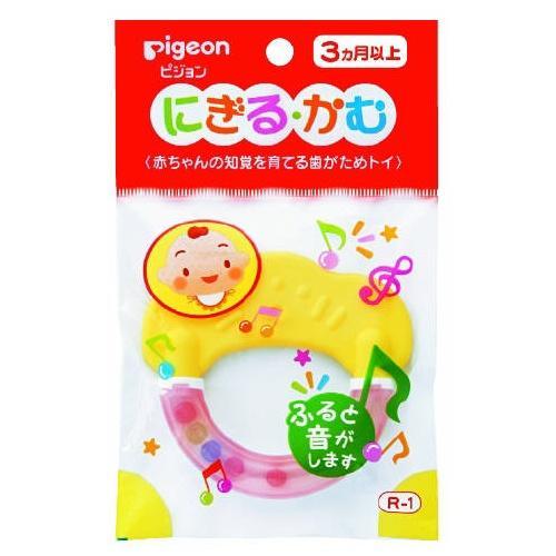 ピジョン にぎる かむ R 1 赤ちゃんの知育を育てる歯がためトイ 3ヶ月以上から イーベスト 通販 Paypayモール