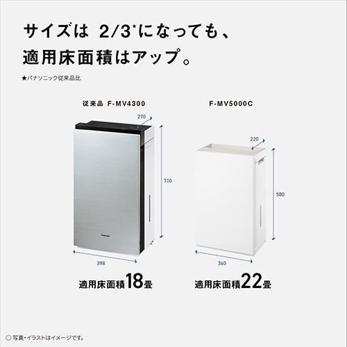 パナソニック(Panasonic) F-MV5000C-W ホワイト ジアイーノ 次亜塩素酸