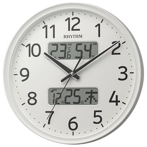 RHYTHM リズム 8FYA03SR03 フィットウェーブリブA03 電波掛け時計