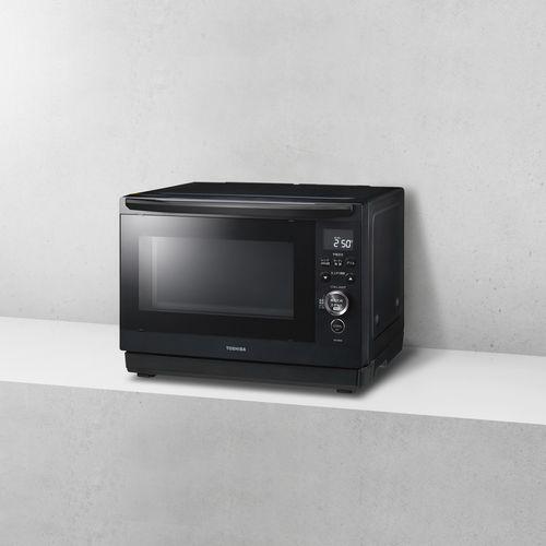 東芝(TOSHIBA) ER-D80A-K(ブラック) 石窯ドーム 角皿式スチーム 