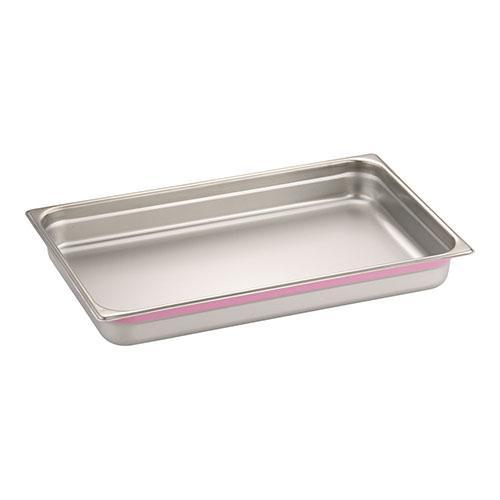 TKGコーポレーション AGS2501(ピンク) 18-8カラーラインガストロノームパン 1/1 65mm