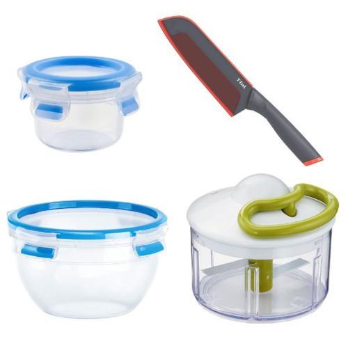 ティファール(T-fal) 【福袋】料理準備4点セット 包丁・保存容器