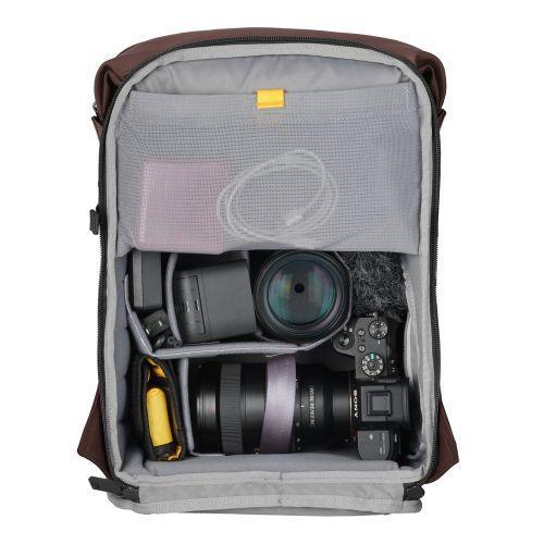 バンガード(VANGUARD) VEO LITE B20L CH チョコ 20Lバックパック リュック 内寸：275×410×140mmトップ・サイド・バックの3方向アクセス_4