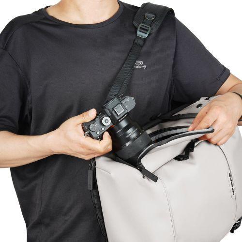 バンガード(VANGUARD) VEO LITE B20L CM クリーム 20Lバックパック リュック 内寸：275×410×140mmトップ・サイド・バックの3方向アクセス_10
