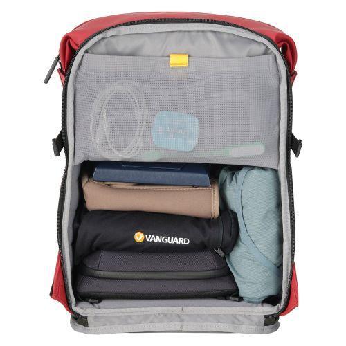 バンガード(VANGUARD) VEO LITE B20L RD レッド 20Lバックパック リュック 内寸：275×410×140mmトップ・サイド・バックの3方向アクセス_4