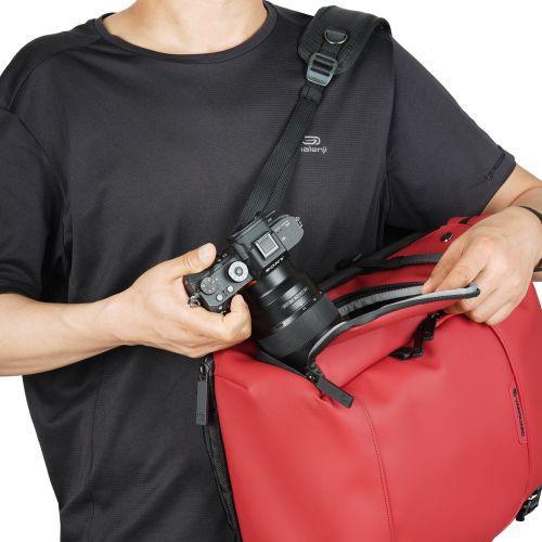 バンガード(VANGUARD) VEO LITE B20L RD レッド 20Lバックパック リュック 内寸：275×410×140mmトップ・サイド・バックの3方向アクセス_9