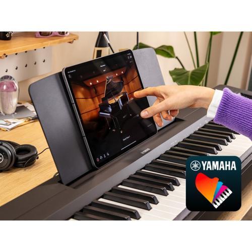 ヤマハ(YAMAHA) P-145BT-B ブラック 電子ピアノ 88鍵盤 Bluetooth