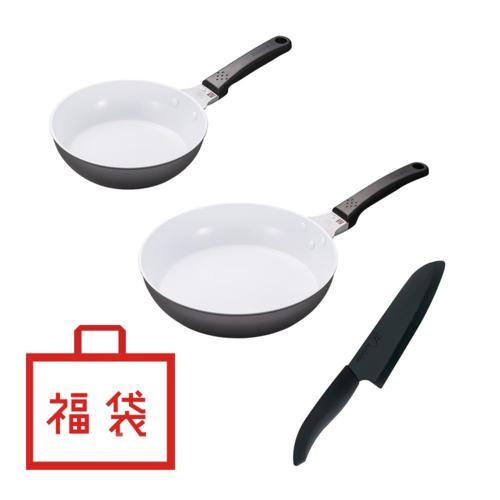 京セラ(KYOCERA) セラブリッドフライパン福袋 3点セット 京セラ(KYOCERA) セラブリッドフライパン福袋 3点セット