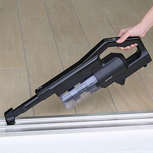 アイリスオーヤマ(Iris Ohyama) SCD-183P-B ブラック 充電式サイクロン