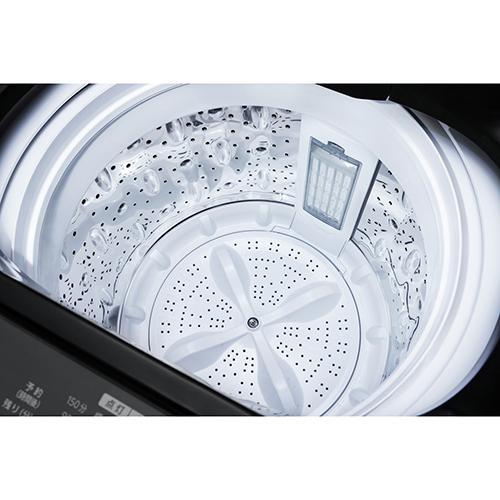 アイリスオーヤマ(Iris Ohyama) ITW-70A01-BH ナチュラルブラック 全自動電気洗濯機 上開き 洗濯7.0kgの画像