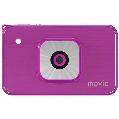 ナガオカ MSL600FPK フューシャピンク 厚さ9.5mm超薄型形状スリムデジタルカメラ movio_1