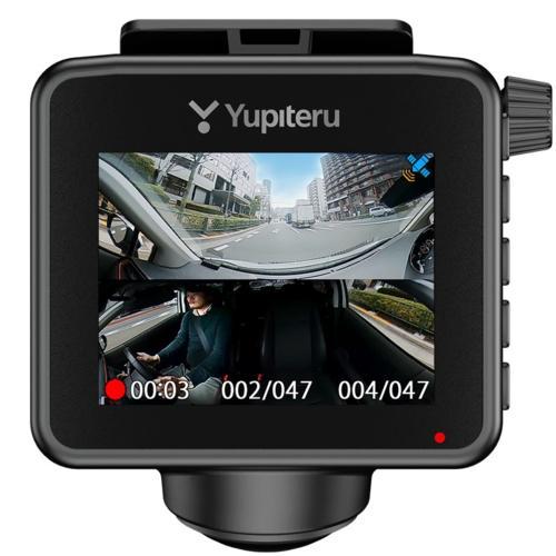 ユピテル marumie マルミエ Q-21 全周囲360°ドライブレコーダー : イー