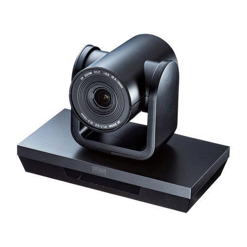 サンワサプライ CMS-V50BK 3倍ズーム搭載会議用WEBカメラ