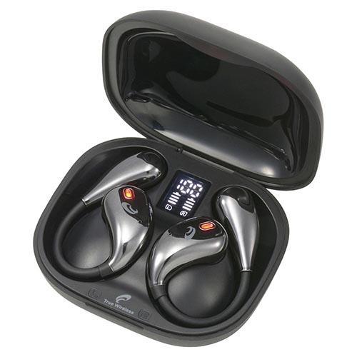 オーム電機(OHM) HP-W610N-K ブラック AudioComm 完全ワイヤレス