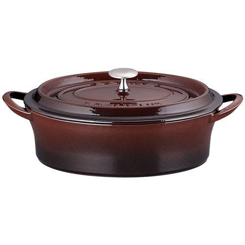 イシガキ産業 ボンボネール ココットオーバル IH対応 両手鍋 26cm 3645
