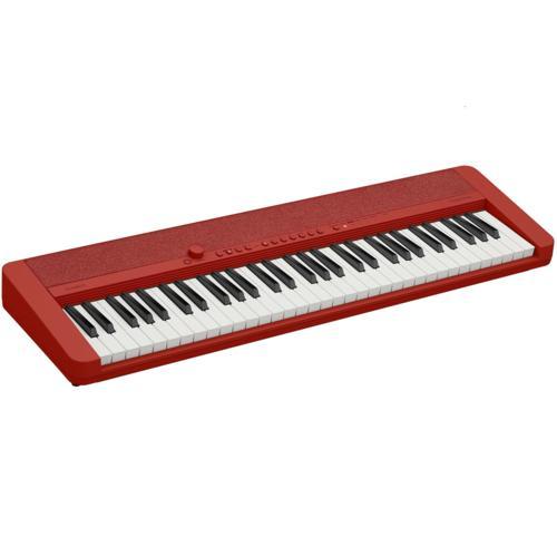 CASIO(カシオ) CT-S1RD レッド Casiotone 電子キーボード : イーベスト