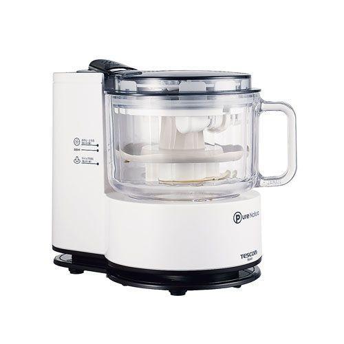 フードプロセッサー ホワイト ブラック テスコム（TESCOM） TK441-W ホワイト Pure Natura フードプロセッサー