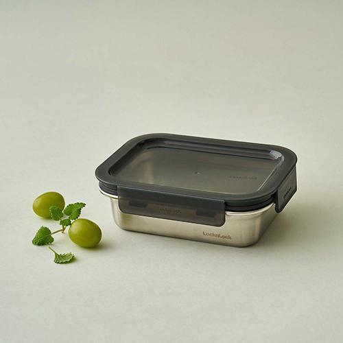 ベストコ LST512 シルバー ステンレス 保存容器 電子レンジオーブン 食