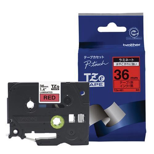 ブラザー工業 ブラザー(brother) TZe-461 ピータッチ ラミネートテープ